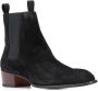 Giuseppe zanotti Elegante Zwarte Leren Enkellaarzen Black Heren - Thumbnail 2
