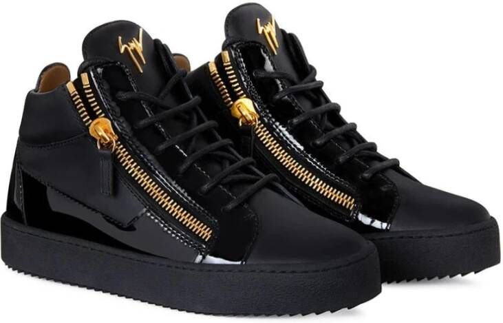giuseppe zanotti Elegant Zwarte Sneakers Black Dames