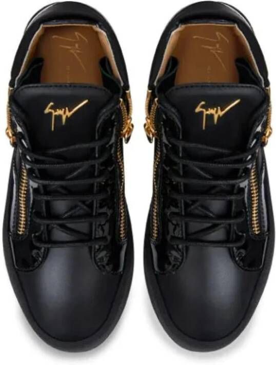 giuseppe zanotti Elegant Zwarte Sneakers Black Dames