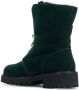 Giuseppe zanotti Groene Leren Enkellaarzen met Bont Green Dames - Thumbnail 3