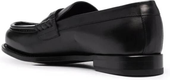 giuseppe zanotti Elegante Zwarte Loafers voor Mannen Black Heren