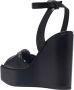 Giuseppe zanotti Elegante Zwarte Platte Sandalen Black Dames - Thumbnail 3