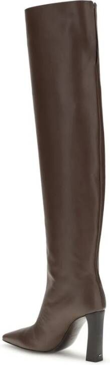 Giuseppe Zanotti Extra hoge leren laarzen