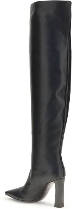 Giuseppe Zanotti Extra hoge leren laarzen