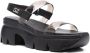 Giuseppe zanotti Flat Sandals Black Dames - Thumbnail 2