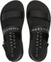 Giuseppe zanotti Platte sandalen Zwart Heren - Thumbnail 10