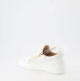 Giuseppe zanotti Gail Leren Sneakers White Dames - Thumbnail 3