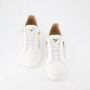 Giuseppe zanotti Gail Leren Sneakers White Dames - Thumbnail 6