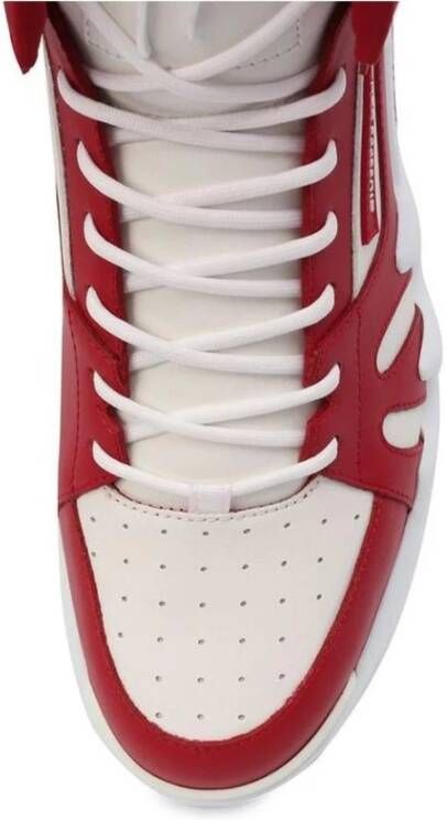 Giuseppe Zanotti Geperforeerde hoge leren sneakers