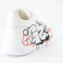 Giuseppe zanotti Graffiti Print Veterschoenen van Leer White Dames - Thumbnail 7