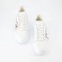 Giuseppe zanotti Graffiti Print Veterschoenen van Leer White Dames - Thumbnail 3