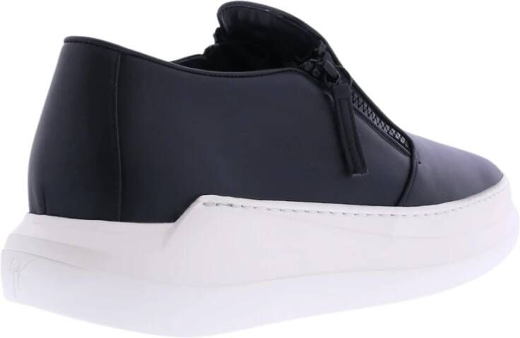 giuseppe zanotti Heren Scarpe Uomo Velour Black Heren