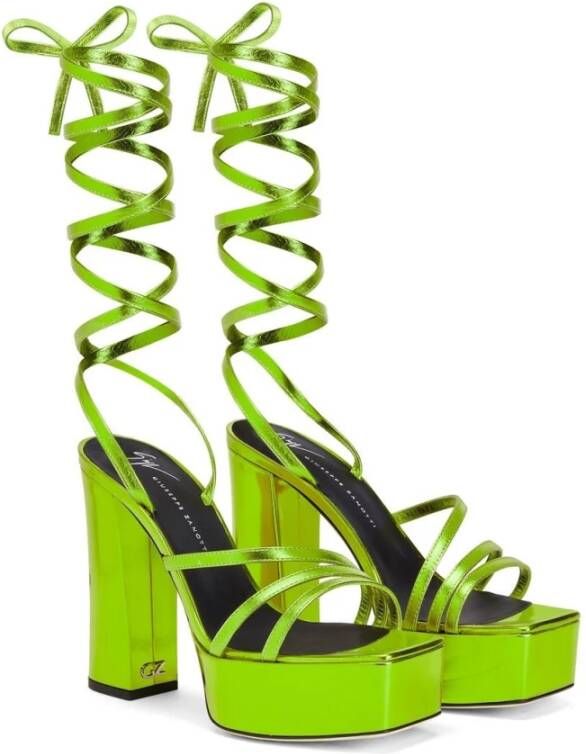 giuseppe zanotti High Heel Sandals Groen Dames