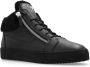 Giuseppe zanotti Sneakers Velour Sp1.00 Sneakers in zwart - Thumbnail 5