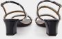 Giuseppe zanotti Sandalen Valentiine Crystal 45 Sandals Leather Black in zwart - Thumbnail 4