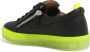 Giuseppe zanotti Lage Sneakers met Zijrits Black Heren - Thumbnail 2