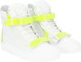 Giuseppe zanotti Leren Sneakers met Klittenbandsluiting White Heren - Thumbnail 2