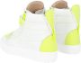 Giuseppe zanotti Leren Sneakers met Klittenbandsluiting White Heren - Thumbnail 3