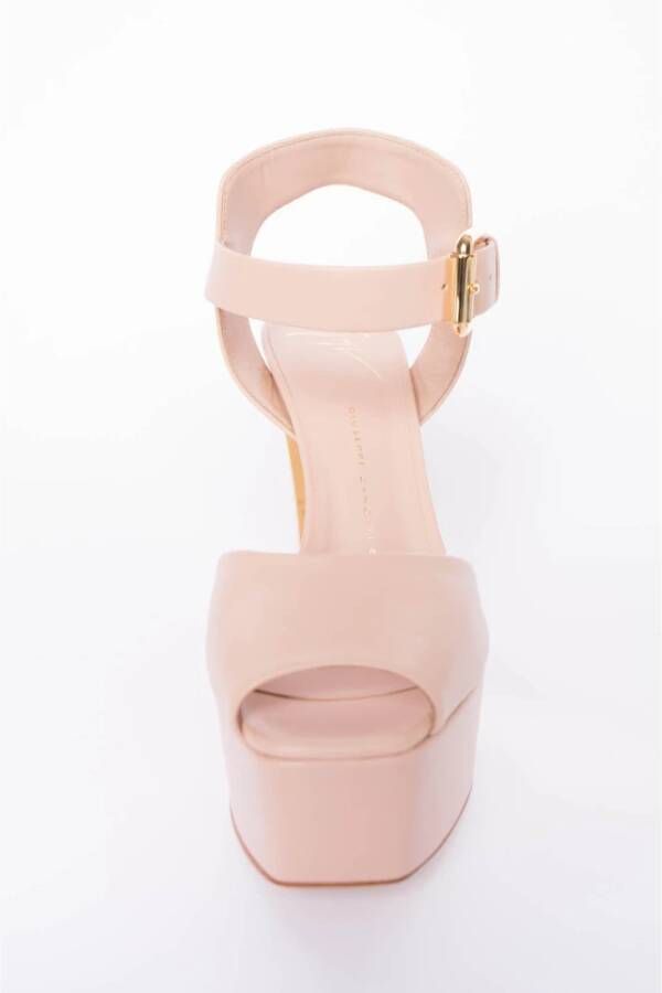 giuseppe zanotti Nappapuf Lavinia Sandalen Pink Dames