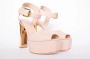 Giuseppe zanotti Nappapuf Lavinia Sandalen Pink Dames - Thumbnail 5