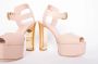 Giuseppe zanotti Nappapuf Lavinia Sandalen Pink Dames - Thumbnail 6