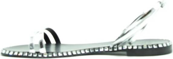 Giuseppe Zanotti Open Teen Leren Sandalen