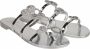 Giuseppe zanotti Platte sandalen Grijs Dames - Thumbnail 5
