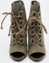 Giuseppe Zanotti Pre-owned Canvas boots Green Dames - Thumbnail 3