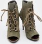 Giuseppe Zanotti Pre-owned Canvas boots Green Dames - Thumbnail 4