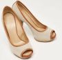 Giuseppe Zanotti Pre-owned Canvas heels Beige Dames - Thumbnail 4