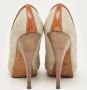 Giuseppe Zanotti Pre-owned Canvas heels Beige Dames - Thumbnail 5