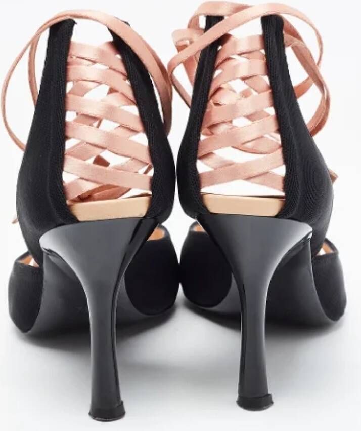 Giuseppe Zanotti Pre-owned Canvas heels Black Dames
