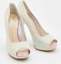 Giuseppe Zanotti Pre-owned Canvas heels White Dames - Thumbnail 4