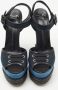 Giuseppe Zanotti Pre-owned Canvas sandals Blue Dames - Thumbnail 3