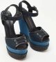 Giuseppe Zanotti Pre-owned Canvas sandals Blue Dames - Thumbnail 4
