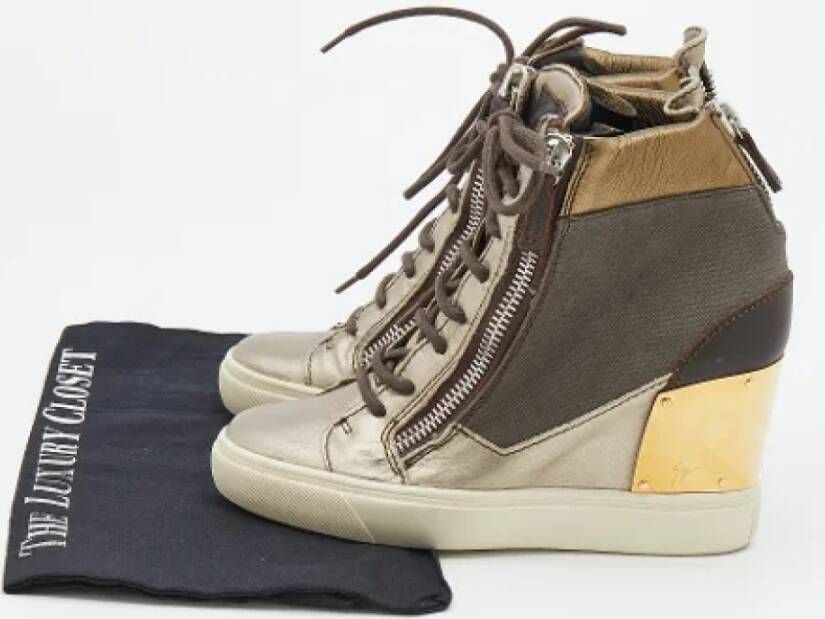 Giuseppe Zanotti Pre-owned Canvas sneakers Multicolor Dames