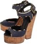 Giuseppe Zanotti Pre-owned Denim sandals Blue Dames - Thumbnail 3