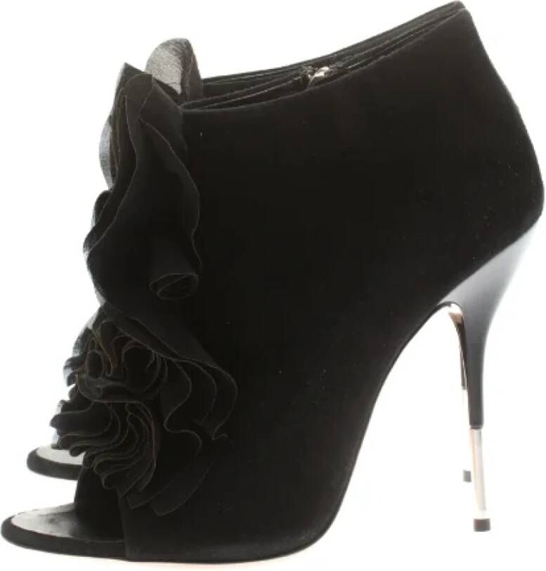 Giuseppe Zanotti Pre-owned Fabric boots Black Dames