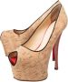 Giuseppe Zanotti Pre-owned Fabric heels Beige Dames - Thumbnail 3