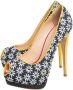 Giuseppe Zanotti Pre-owned Fabric heels Black Dames - Thumbnail 3