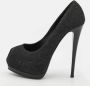 Giuseppe Zanotti Pre-owned Fabric heels Black Dames - Thumbnail 2