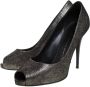 Giuseppe Zanotti Pre-owned Fabric heels Black Dames - Thumbnail 3