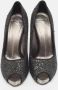 Giuseppe Zanotti Pre-owned Fabric heels Black Dames - Thumbnail 3