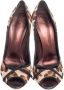 Giuseppe Zanotti Pre-owned Fabric heels Brown Dames - Thumbnail 2