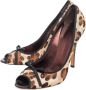 Giuseppe Zanotti Pre-owned Fabric heels Brown Dames - Thumbnail 3