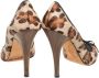 Giuseppe Zanotti Pre-owned Fabric heels Brown Dames - Thumbnail 4
