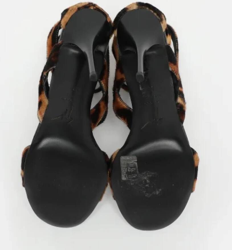 Giuseppe Zanotti Pre-owned Fabric sandals Multicolor Dames
