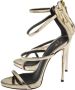 Giuseppe Zanotti Pre-owned Fabric sandals Yellow Dames - Thumbnail 3