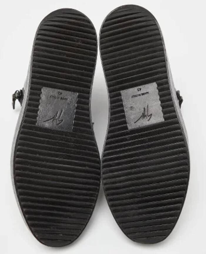 Giuseppe Zanotti Pre-owned Fabric sneakers Gray Dames