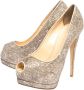 Giuseppe Zanotti Pre-owned Lace heels Beige Dames - Thumbnail 3